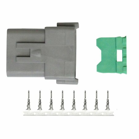 PACER GROUP Pacer DT Deutsch Receptacle Repair Kit - 14-18 AWG 8 Position TDT04F-8RP